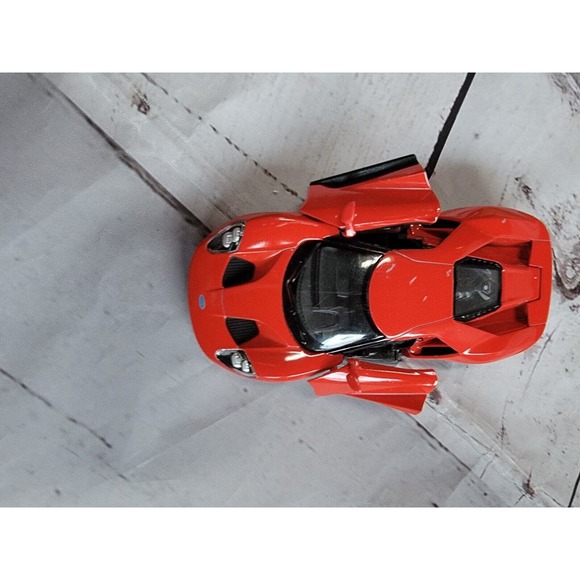 5" Kinsmart 2017 Ford GT Scale Diecast Model Toy Car- Red - Picture 8 of 10
